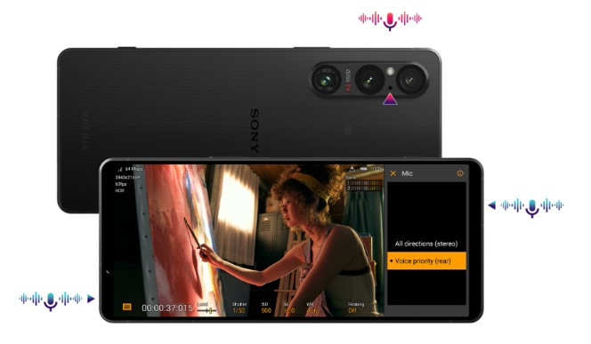 Smartfon Sony Xperia 1 V 5G 12/256GB Czarny - zdjęcie 23