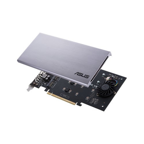 Kontroler ASUS Hyper M.2 PCIe 3.0 x16, 4x M.2 NVMe (2242/2260/2280/22110) GEN 3 - zdjęcie 2