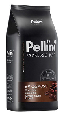 Kawa Pellini Espresso Bar Cremoso 1 kg, Ziarnista - zdjęcie 1