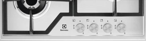 Płyta gazowa ELECTROLUX EGS6436WW biała - zdjęcie 3