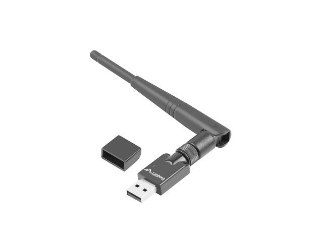 LANBERG BEZPRZEWODOWA KARTA SIECIOWA USB N150 - zdjęcie 1