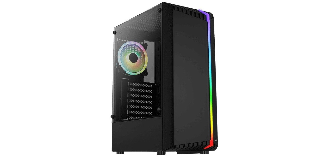 OBUDOWA AEROCOOL PGS BIONIC-G-BK-v2 RGB - zdjęcie 1