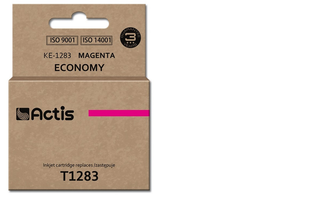Actis KE-1283 Tusz do drukarki Epson, Zamiennik Epson T1283; Standard; 13 ml; purpurowy. - zdjęcie 1
