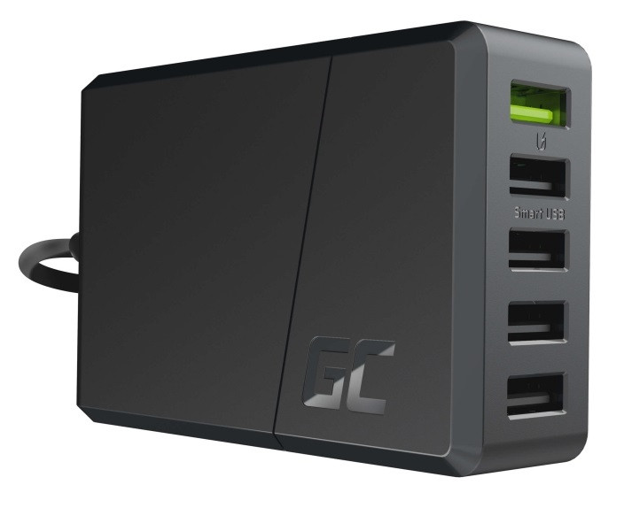 GREEN CELL ŁADOWARKA SIECIOWA 5XUSB 52W QC 3.0 - zdjęcie 1