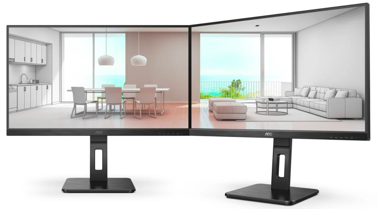 MONITOR AOC LED 27" 27P2Q - zdjęcie 2