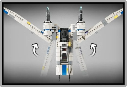 LEGO Star Wars 75399 Myśliwiec U-Wing Rebelii - zdjęcie 5
