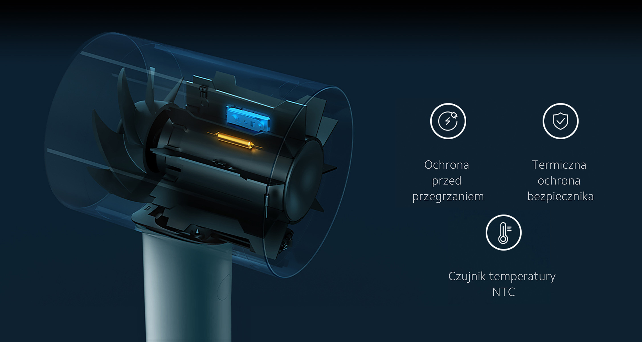 Suszarka Xiaomi Water Ionic Hair Dryer H500 - zdjęcie 23