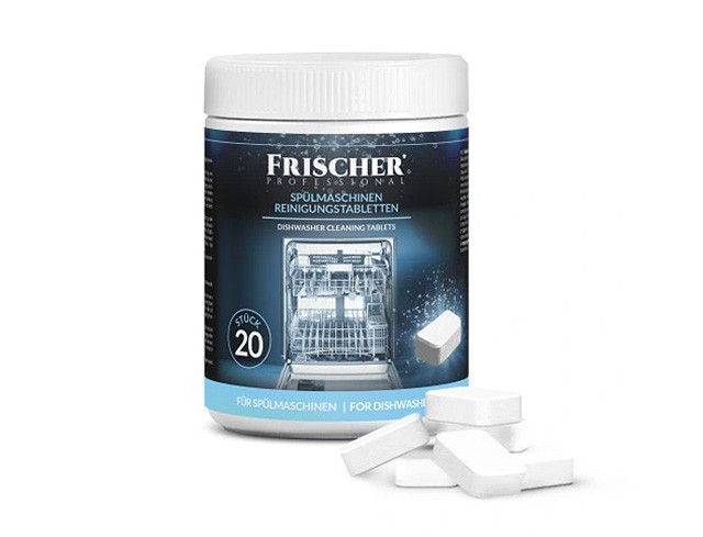 Tabletki do czyszczenia zmywarek Frischer 20szt - zdjęcie 1