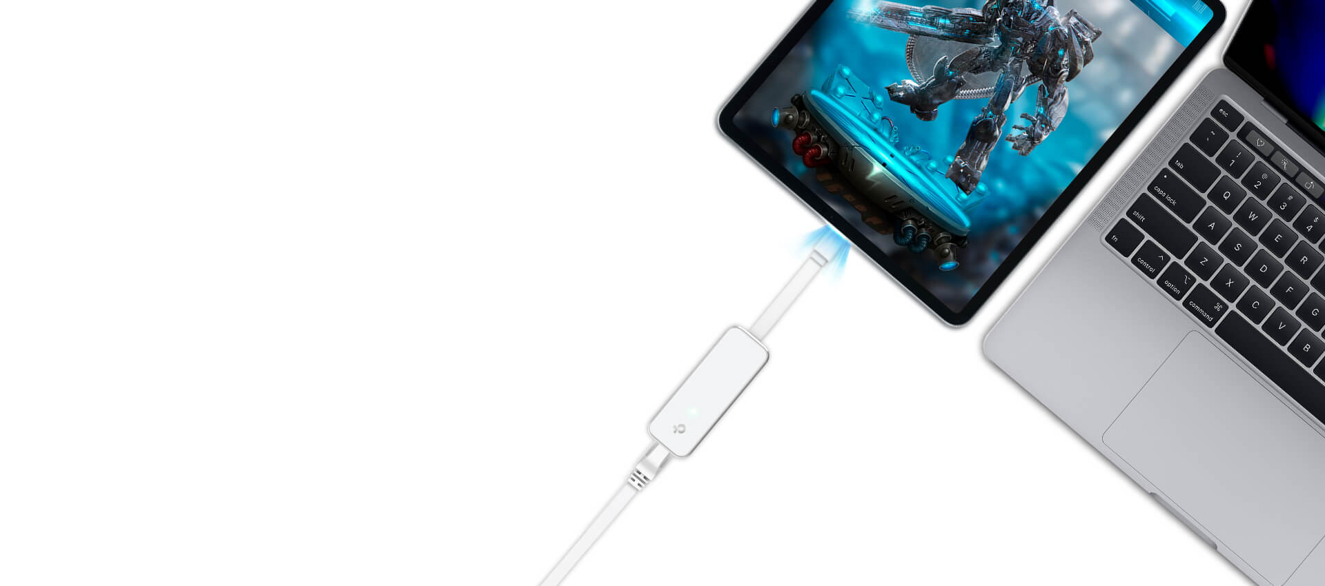 Karta sieciowa TP-LINK UE300C USB 3.0 Typ C - zdjęcie 2