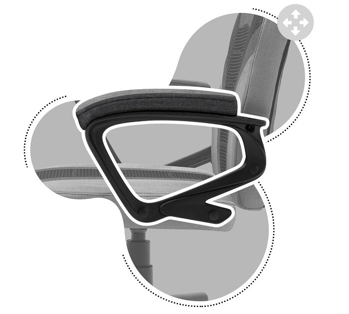 Fotel gamingowy dla dziecka HZ-Ranger Ranger 1.0 Gr - zdjęcie 5