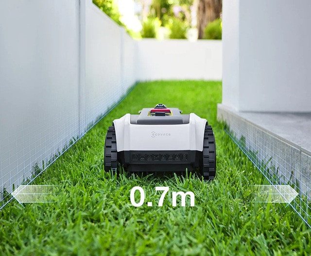Robot do koszenia trawy Ecovacs Goat O500 Panorama (czarno-biały) - zdjęcie 6