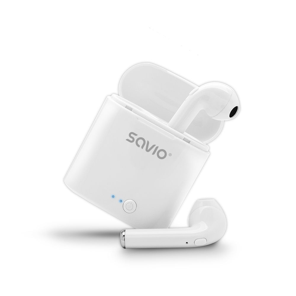 SAVIO BEZPRZEWODOWE SŁUCHAWKI BLUETOOTH TWS-01 - zdjęcie 2