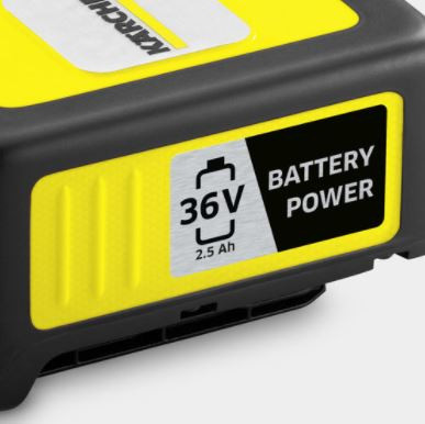 Szybka ładowarka + akumulator KARCHER 36V 2,5Ah - zdjęcie 3