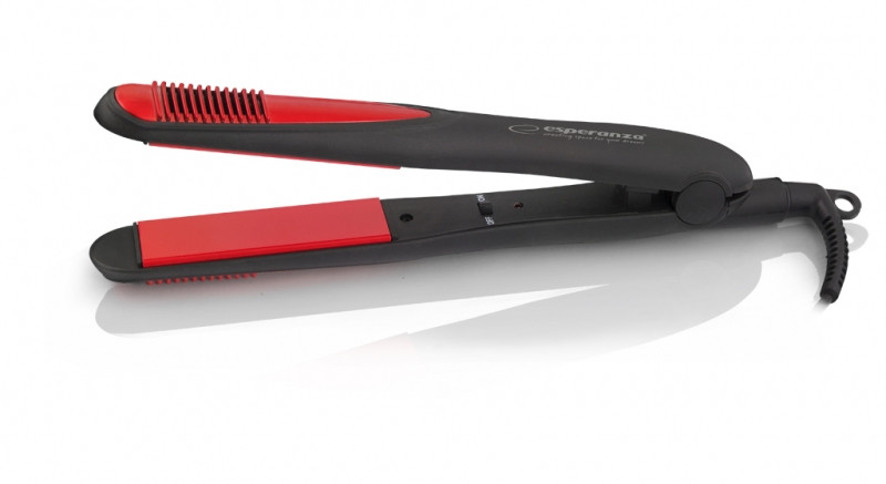 Prostownica Esperanza BRILLIANT EBP004 (35W czarny/czerwony) - zdjęcie 1