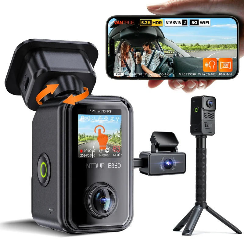 Wideorejestrator Vantrue E360 ACE LTE 3ch - zdjęcie 1