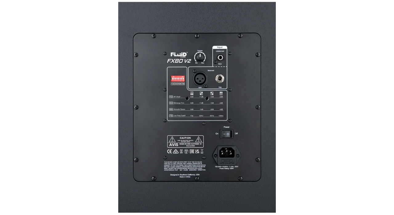 Fluid Audio FX80 V2 - Aktywny monitor studyjny - zdjęcie 2
