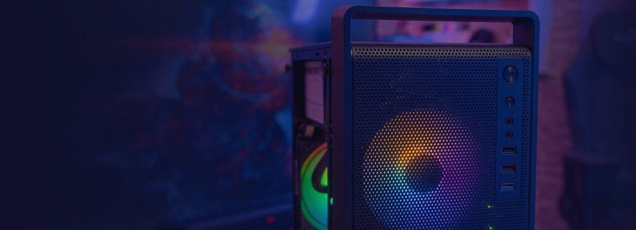 OBUDOWA AEROCOOL PGS CS-109-G-BK-v1 FRGB czarna - zdjęcie 4