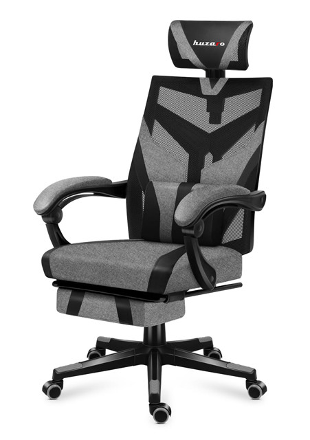Fotel gamingowy Huzaro Combat 5.0 Grey - zdjęcie 3