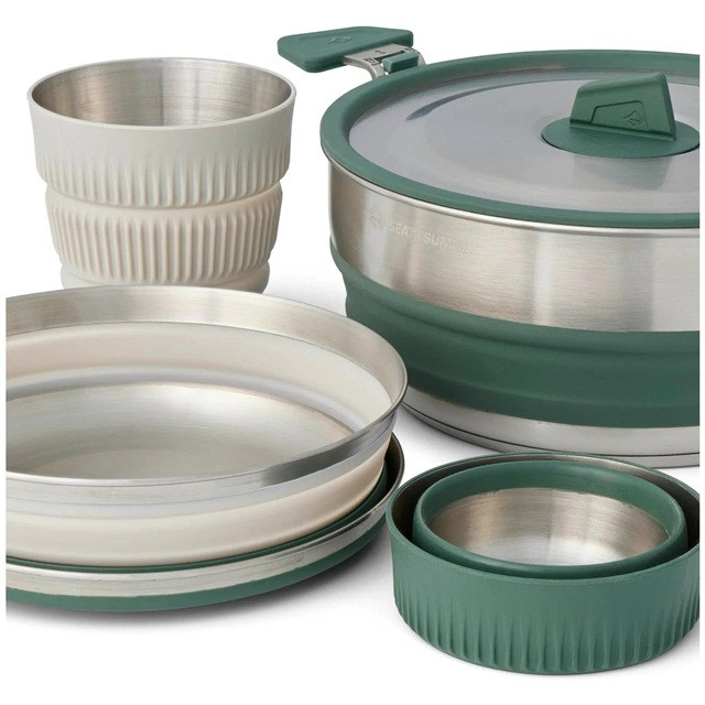 Zestaw naczyń Sea to Summit Detour SL Steel One Pot 3L 5P - zdjęcie 2