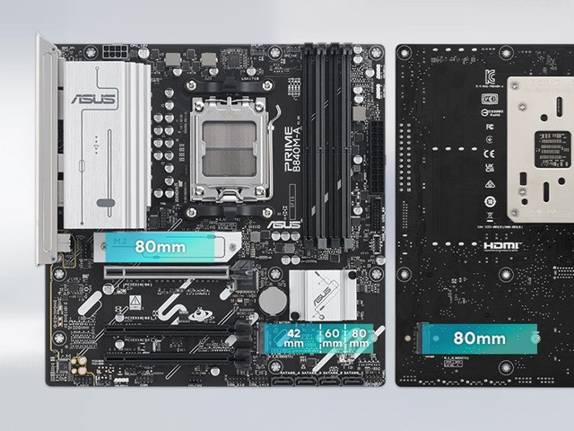 Płyta główna ASUS PRIME B840M-A-CSM (90MB1J10-M0EAYC) - zdjęcie 4