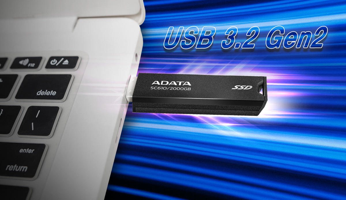 ADATA DYSK SSD SC610 2TB BLACK - zdjęcie 1