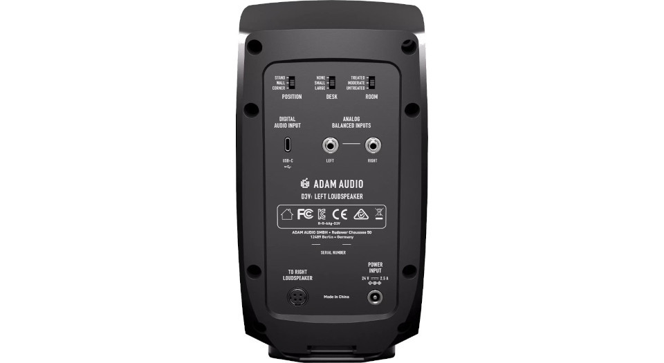 ADAM AUDIO D3V Black - Para monitorów - zdjęcie 3