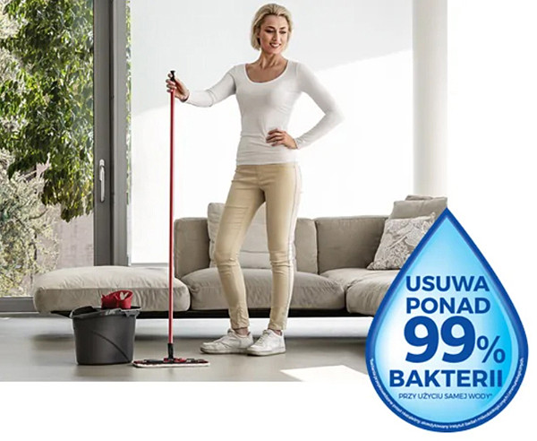 Mop i wiaderko Vileda Ultramax BOX + książka dla dzieci „Psikus złotej rybki” - zdjęcie 1