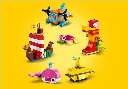 LEGO Classic 11018 Kreatywna oceaniczna zabawa - zdjęcie 4