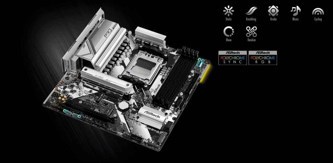 Płyta glowna Asrock B650M PRO RS - zdjęcie 15