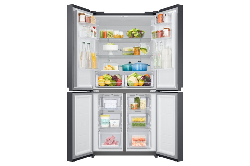 Lodówka SAMSUNG RF48A400EB4 Side by Side No Frost Twin Cooling Plus 179,3cm - zdjęcie 1