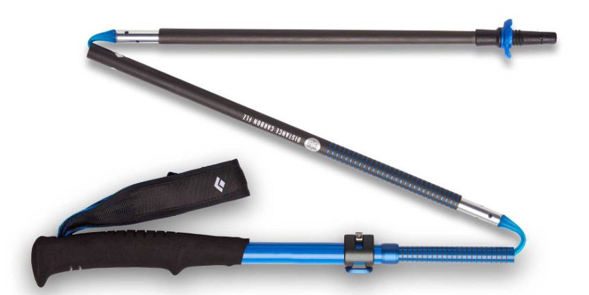 Kije Trekkingowe Black Diamond DISTANCE CARBON FLZ POLES ULTRA BLUE 140 cm - zdjęcie 3