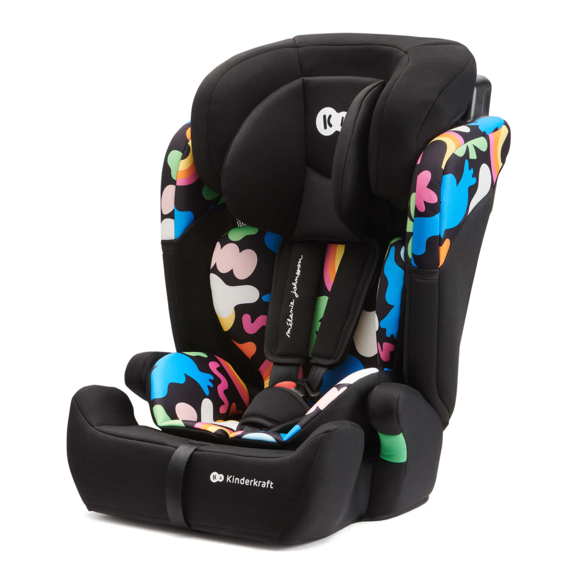 Kinderkraft fotelik COMFORT UP i-Size 9-36kg Happy - zdjęcie 1