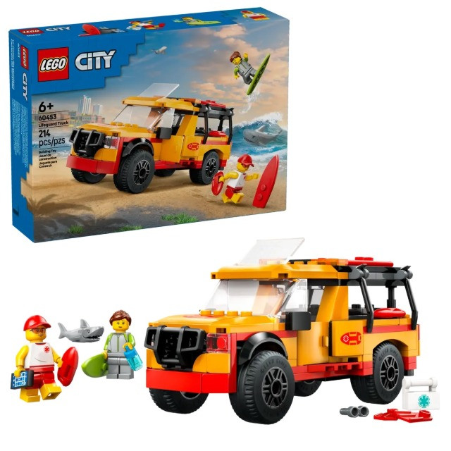 LEGO CITY 60453 Furgonetka ratowników plażowych - zdjęcie 1