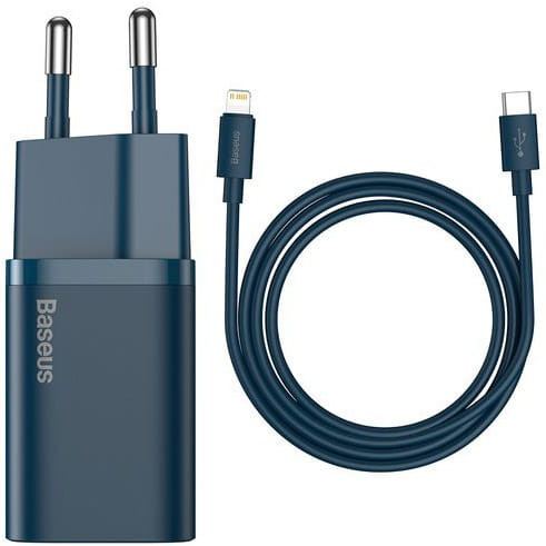 BASEUS ŁADOWARKA SIECIOWA Z PRZEWODEM USB-C DO LIG - zdjęcie 1