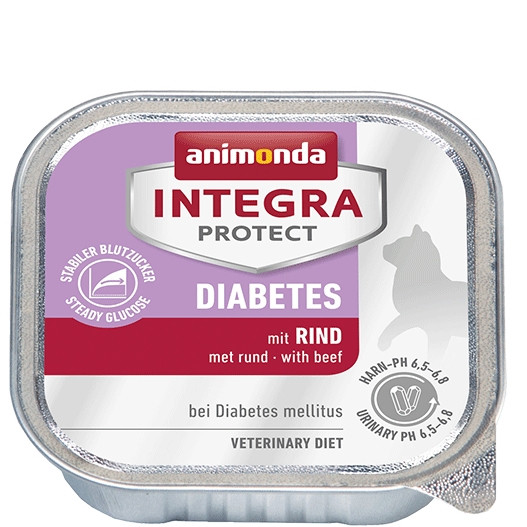 ANIMONDA Integra Protect Diabetes Wołowina - mokra karma dla kota - 100g - zdjęcie 1