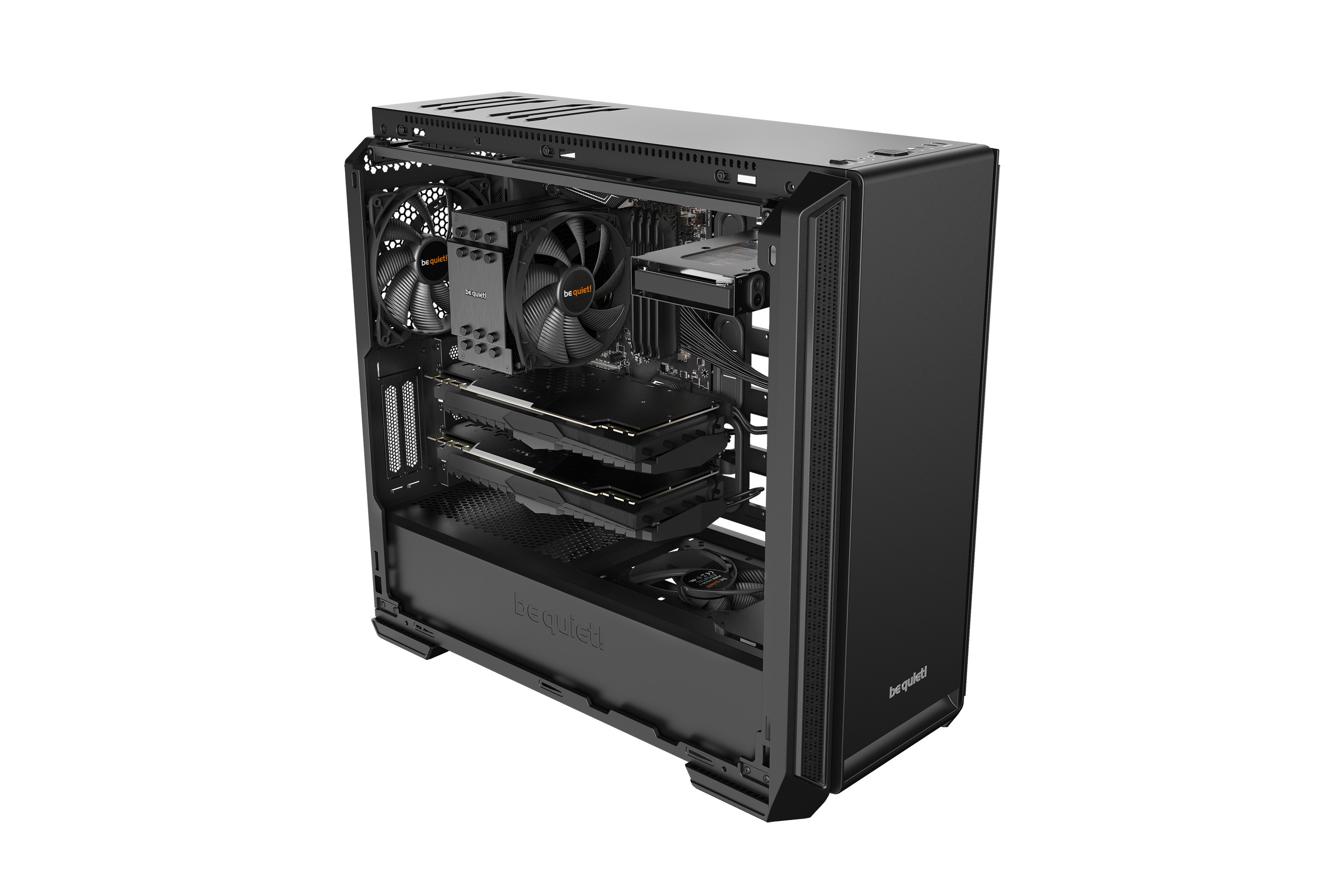 OBUDOWA BE QUIET! SILENT BASE 601 Black - zdjęcie 2