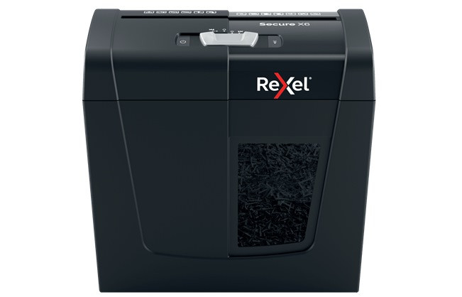 Rexel Niszczarka Secure X6, (P-4), 6 kartek, 10 l kosz - zdjęcie 1
