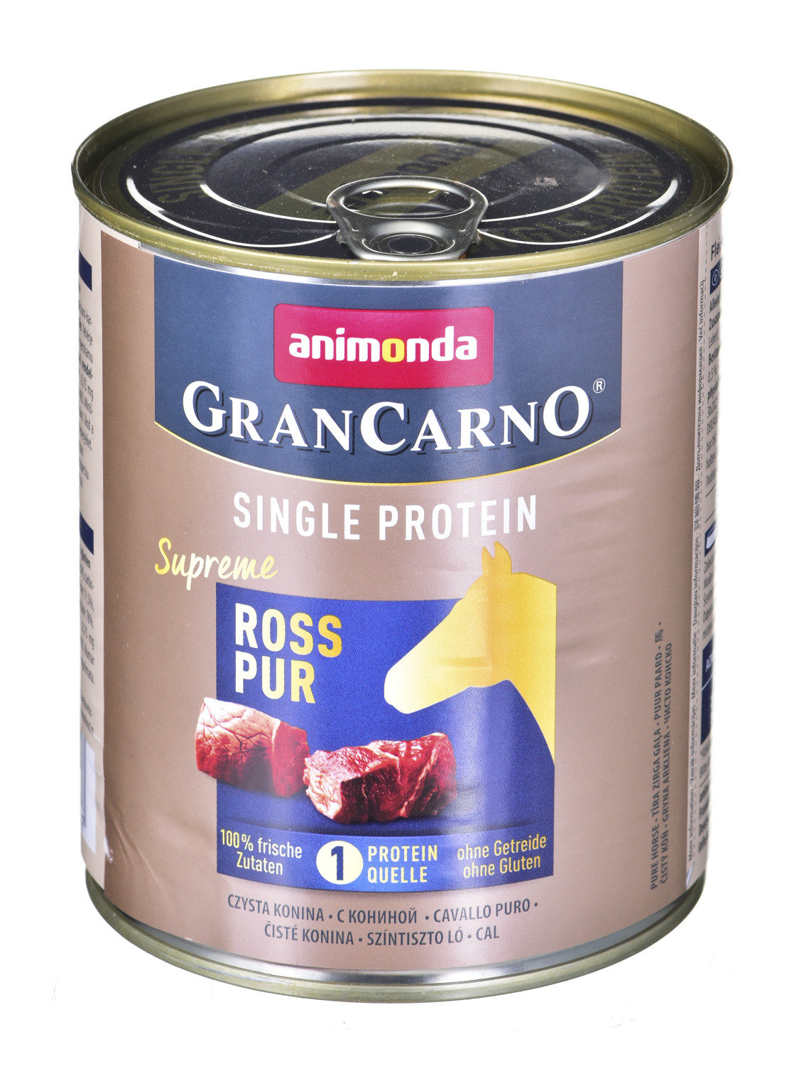 ANIMONDA GranCarno Single Protein konina - mokra karma dla psa - 800 g - zdjęcie 1