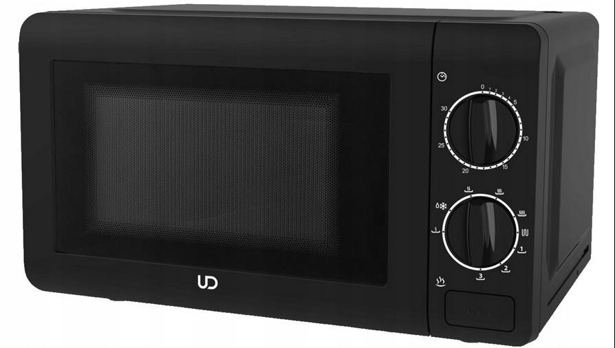 Kuchenka mikrofalowa UD MG20L-BK czarna - zdjęcie 1