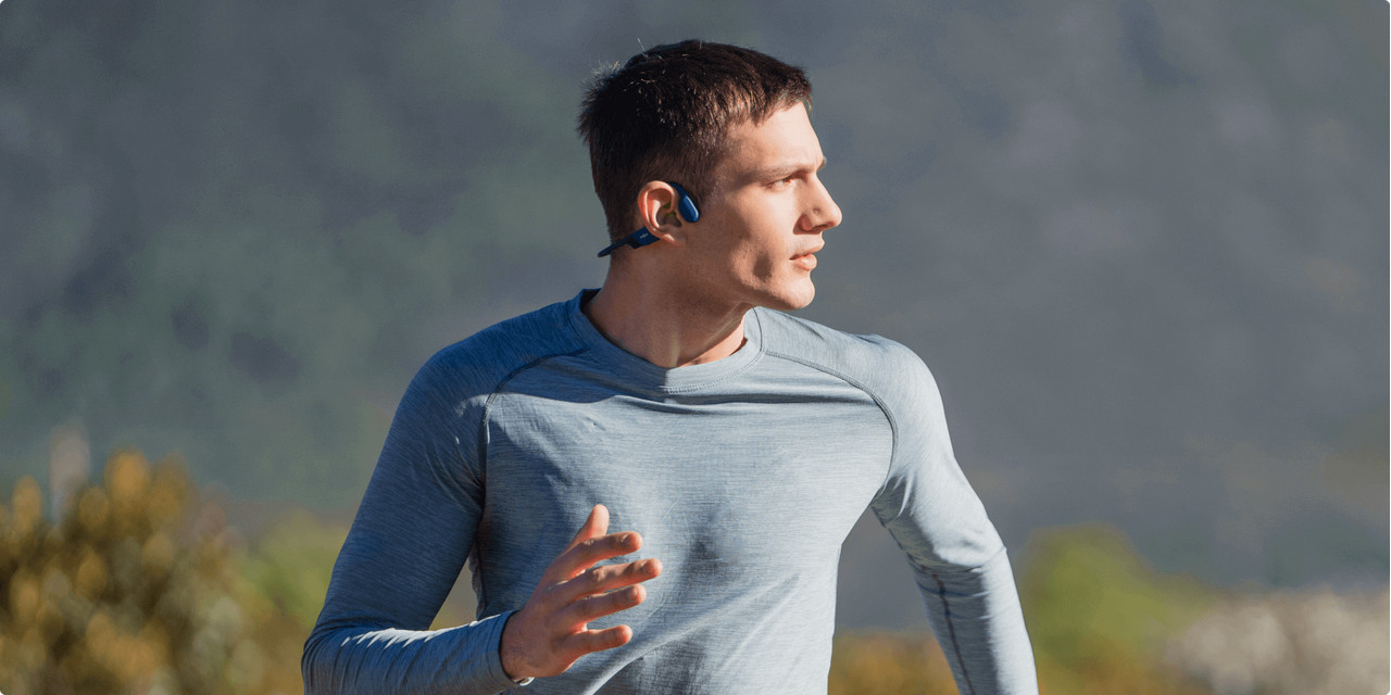 Shokz OpenRun Blue USB-C - zdjęcie 1
