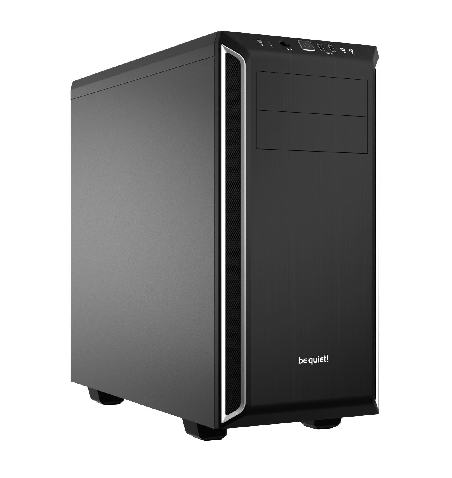 be quiet! obudowa Pure Base 600, silver, ATX, M-ATX, mini-ITX - zdjęcie 1