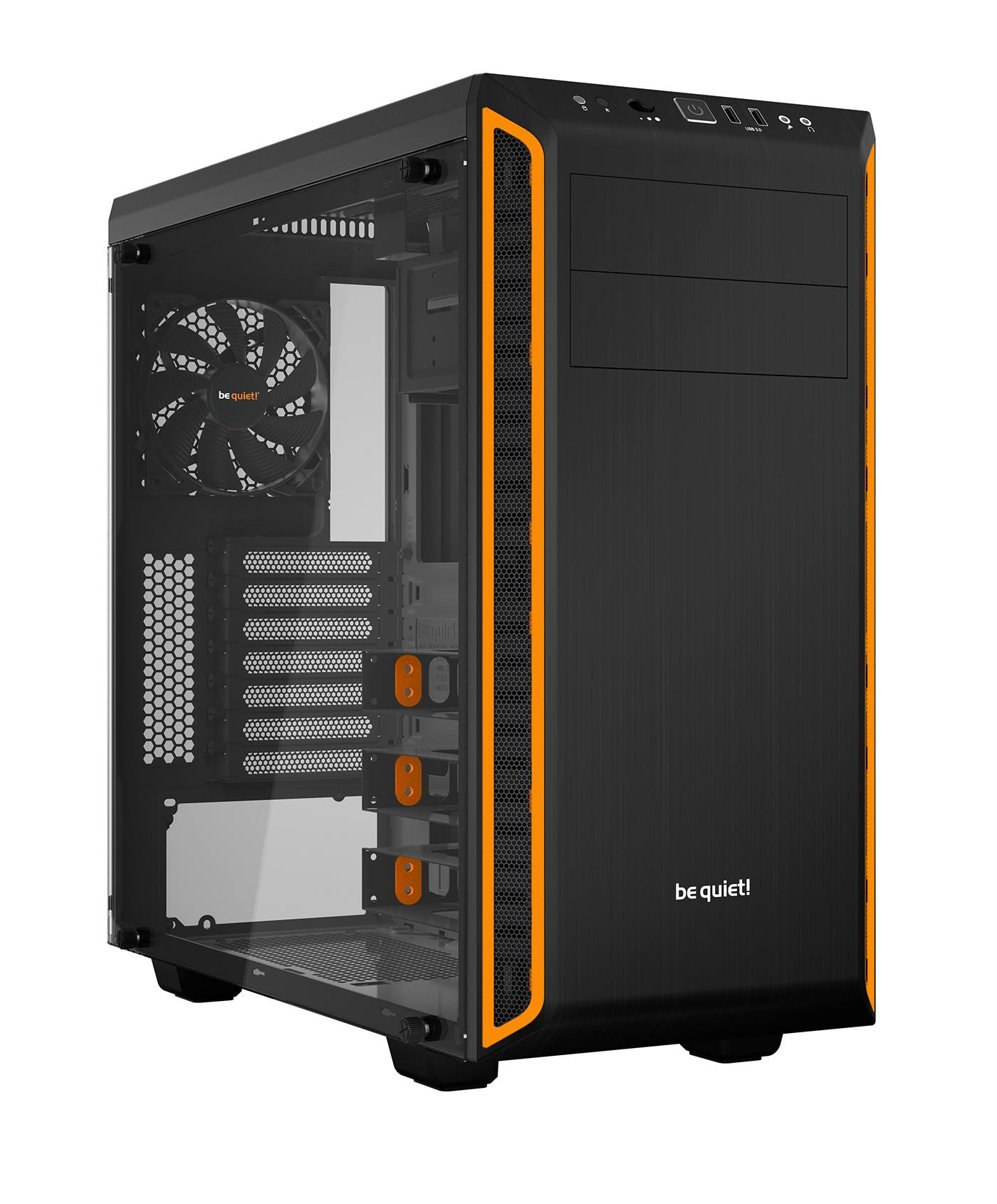 OBUDOWA BE QUIET! PURE BASE 600 ORANGE - zdjęcie 1