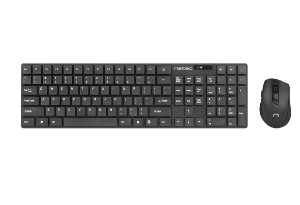 NATEC ZESTAW 2W1 STINGRAY KLAWIATURA+MYSZ BEZP. - zdjęcie 2