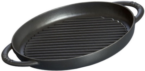STAUB Patelnia grillowa 26 cm - zdjęcie 1