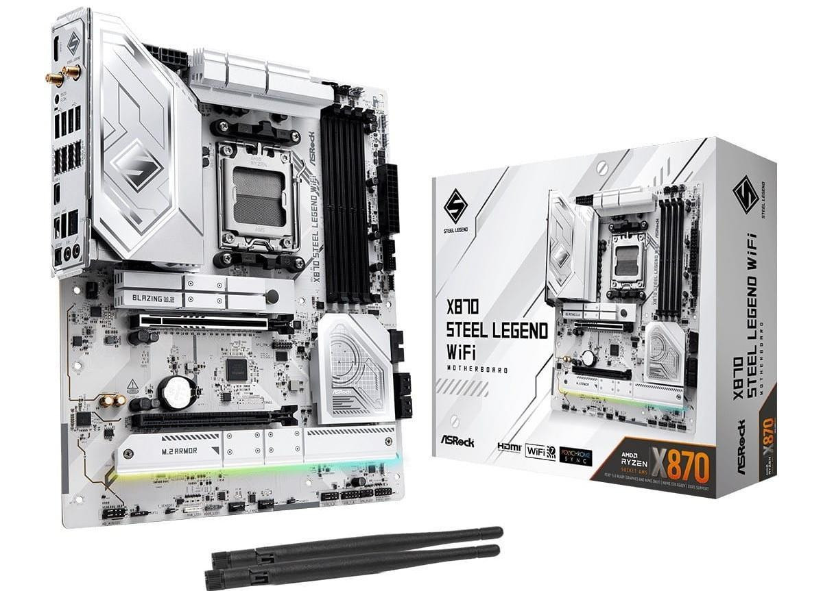 Płyta główna ASRock X870 Steel Legend WiFi - zdjęcie 1