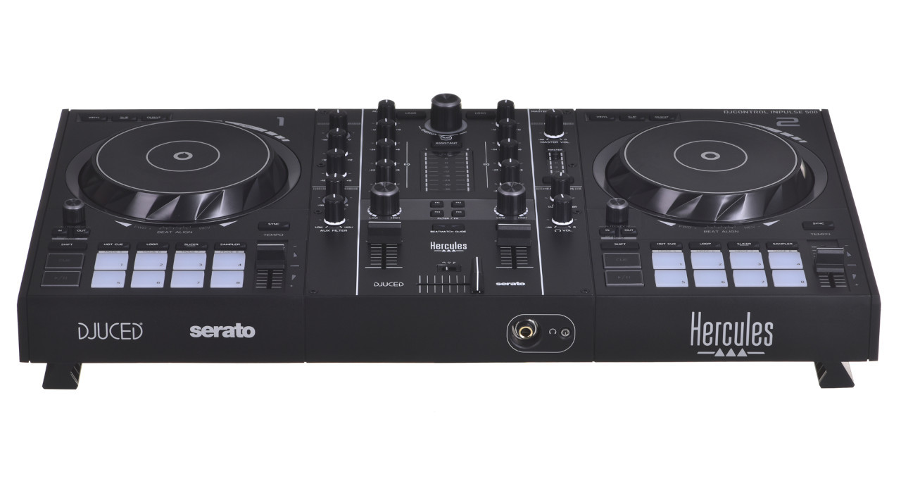 Hercules DJControl Inpulse 500 - 2-Kanałowy kontroler DJ - zdjęcie 3
