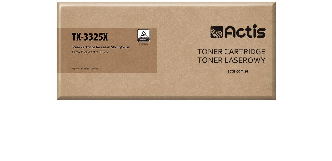 Actis TX-3325X Actis do drukarki Xerox, Zamiennik Xerox 106R02312; Standard; 11000 stron; czarny. - zdjęcie 1