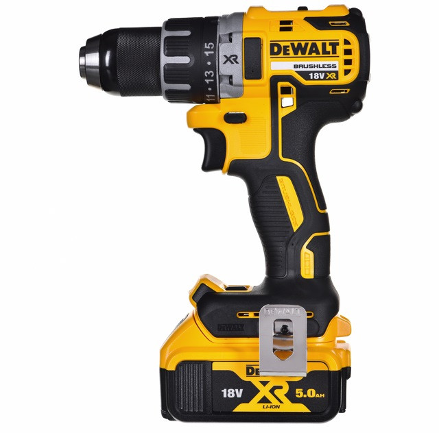 Wkrętarka akumulatorowa 18V + końcówka kątowy do bitów DCD791P3A DEWALT - zdjęcie 4