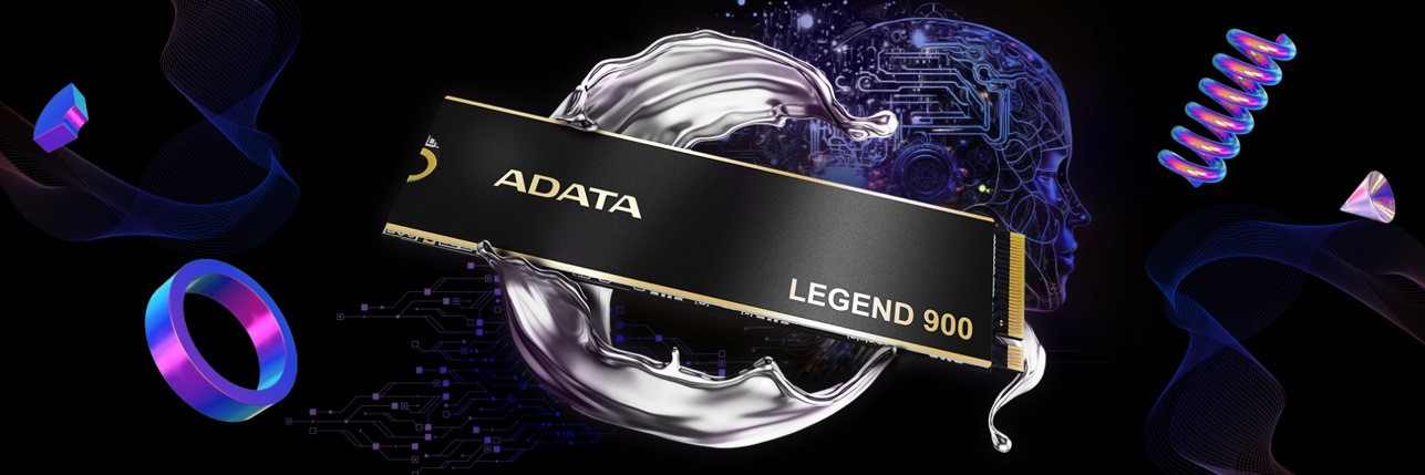 Dysk SSD ADATA Legend 900 ColorBox 1TB PCIe gen.4 - zdjęcie 1