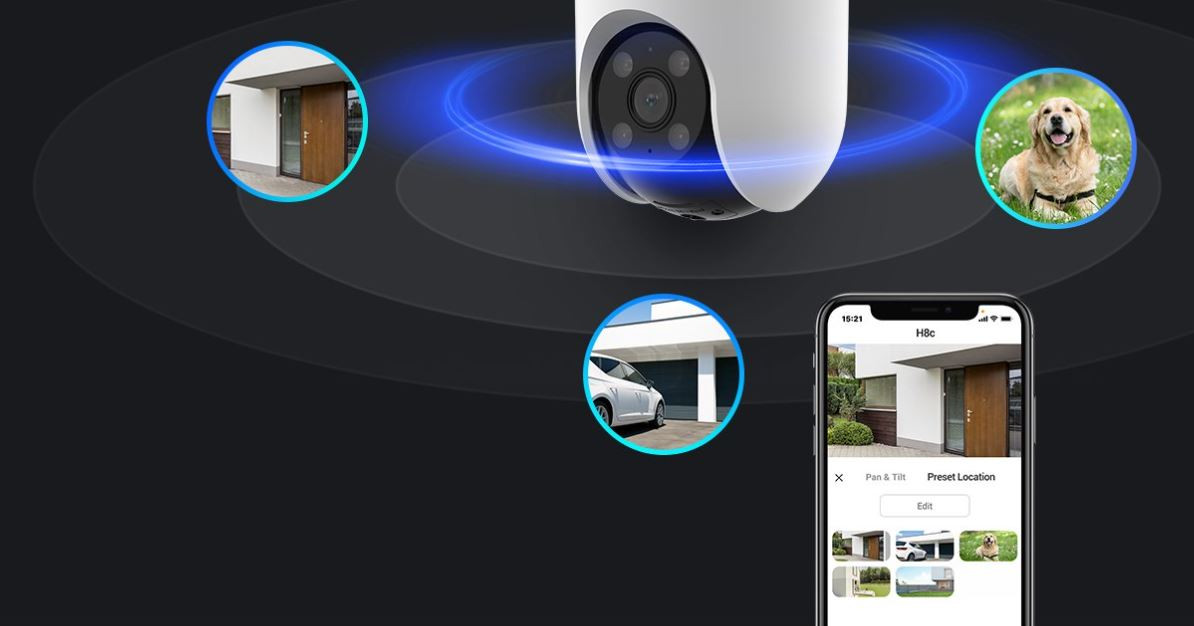 Kamera IP EZVIZ H8C 2MP - zdjęcie 6